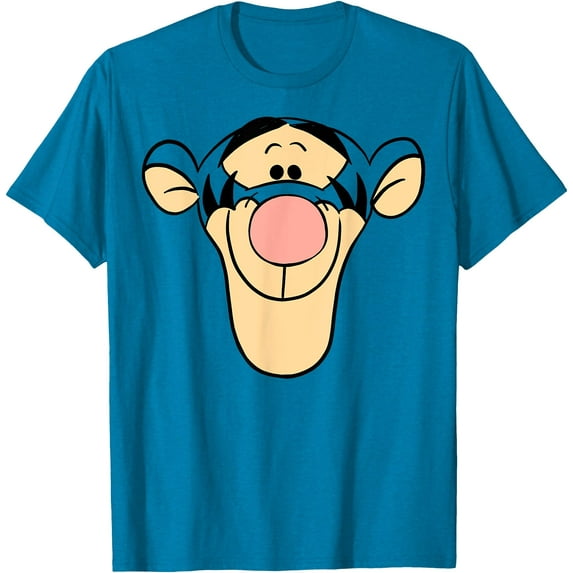 Winnie The Pooh Tigger Large Face Unisex Softstyle T-Shirt for Men Women Kids