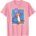 thumbnail image 1 of Winnie The Pooh Tigger & Piglet Retro Poster Unisex Softstyle T-Shirt for Men Women Kids,Light Pink Color,Size 4T, 1 of 5