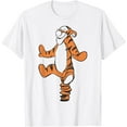 thumbnail image 1 of Winnie The Pooh Tigger Simple Sketch Unisex Softstyle T-Shirt for Men Women Kids, 1 of 5