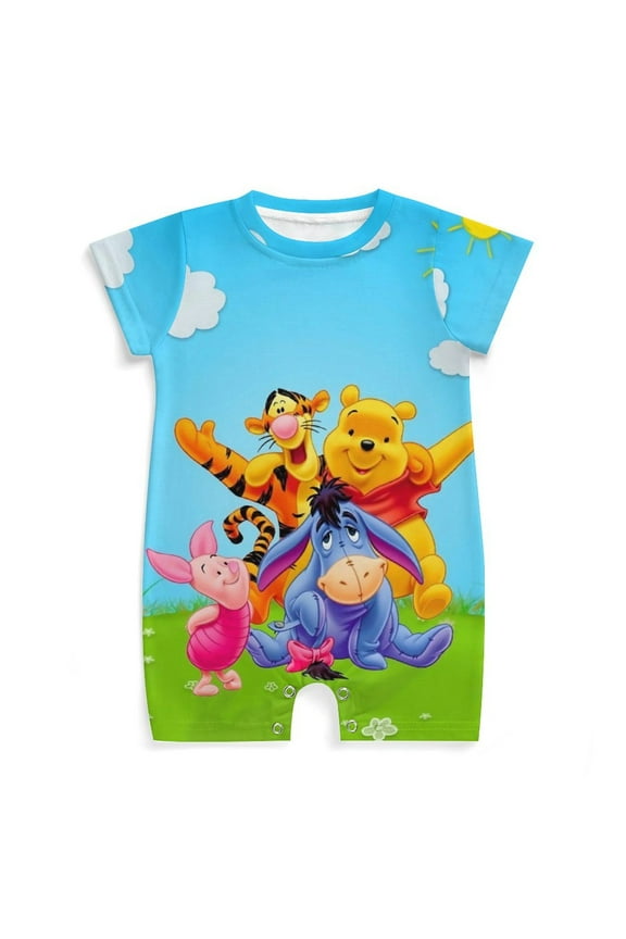 Winnie The Poo Toddler Baby Boy Girls Clothes Romper Newborn Jumpsuit