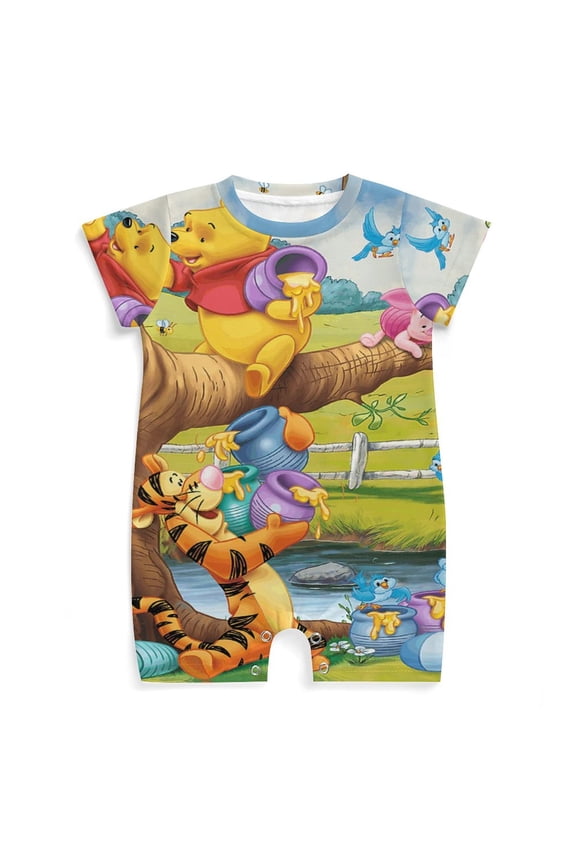 Winnie The Poo Toddler Baby Boy Girls Clothes Romper Newborn Jumpsuit