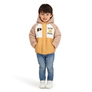 Character Toddler Boy Color- Block Puffer Jacket, Sizes 12M-5T