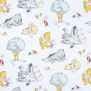Cotton Fabric - Character Fabric - Disney Pooh Nursery Winnie the Pooh  Honey Jars - 4my3boyz Fabric
