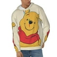 thumbnail image 1 of Winnie The Pooh Unisex Hoodies 3D Print Hooded Sweatshirt for Men Women, Long Sleeve Fall Pullover Top with Pockets, 1 of 8