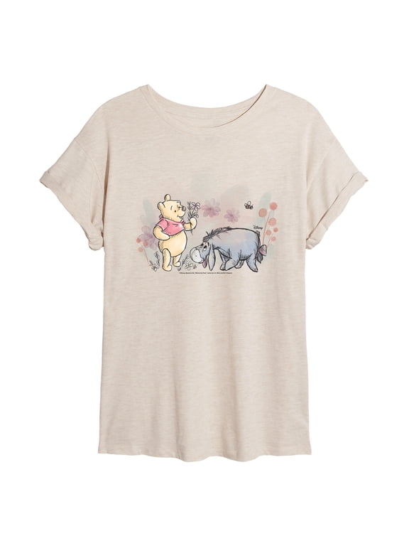 - Winnie And Eeyore Field Relaxed Fit T-Shirt