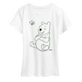 thumbnail image 1 of Winnie The Pooh - Winnie Bee - Women's Short Sleeve Graphic T-Shirt, 1 of 4