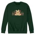 thumbnail image 1 of Winnie The Pooh - Winnie Florals - Men's Crew Fleece Sweatshirt, 1 of 3