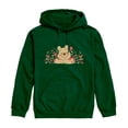 thumbnail image 1 of Winnie The Pooh - Winnie Florals -Mens Long Sleeve Fleece Pullover Hoodie, 1 of 3