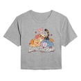 thumbnail image 1 of Winnie The Pooh - Winnie Friends - Juniors Cropped Graphic T-Shirt, 1 of 4