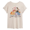 thumbnail image 1 of Winnie The Pooh - Winnie Friends - Juniors Oversized Graphic T-Shirt, 1 of 4