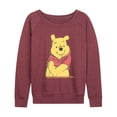 thumbnail image 1 of Winnie The Pooh - Winnie Sketch - Women's French Terry Long Sleeve Pullover, 1 of 4