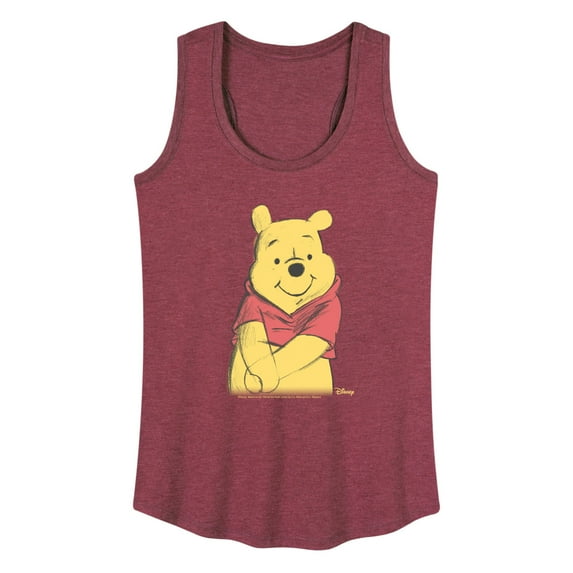 Winnie The Pooh - Winnie Sketch - Women's Racerback Graphic Tank
