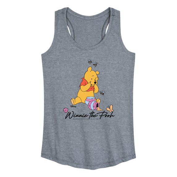 Winnie The Pooh - Winnie The Pooh Honey Women's Graphic Racerback Tank