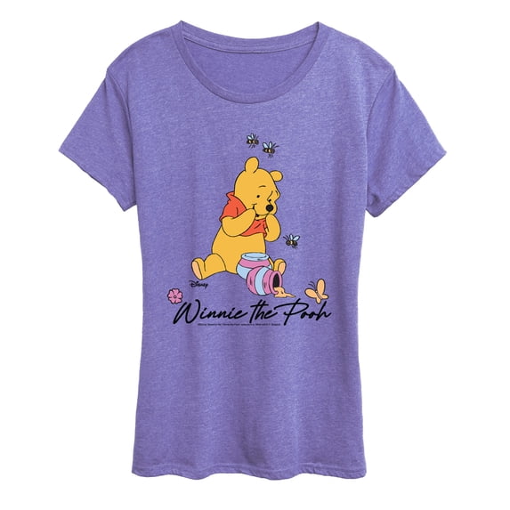 Winnie The Pooh - Winnie The Pooh Honey - Women's Short Sleeve Graphic T-Shirt
