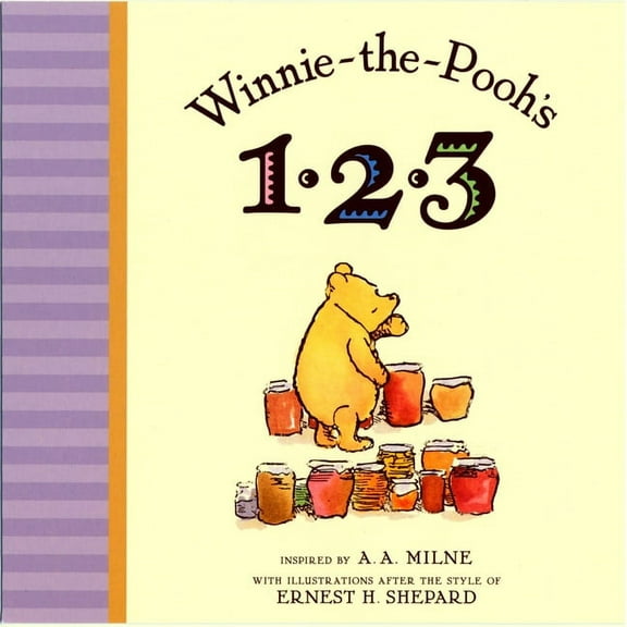 Winnie-The-Pooh Winnie the Pooh's 1,2,3, (Board Book)