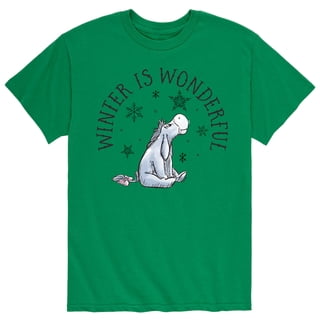 Winnie The Pooh - Winter Is Wonderful - Men's Short Sleeve Graphic T-Shirt