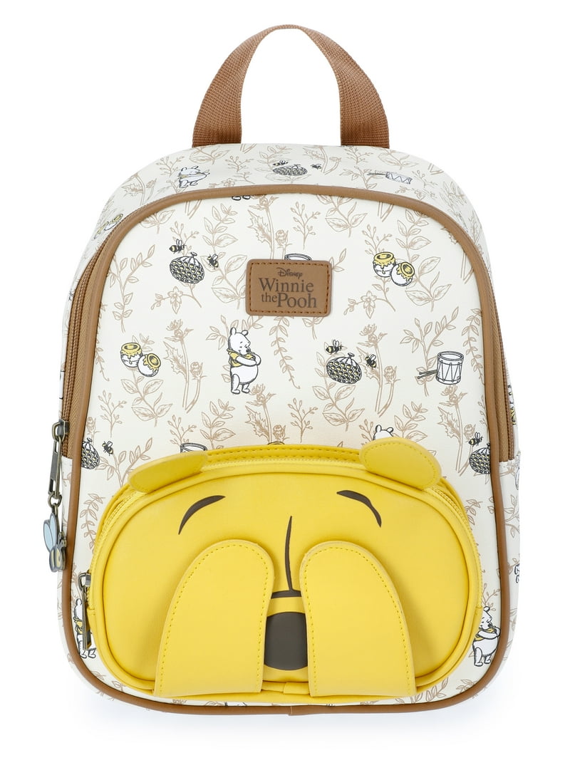 Disney Winnie the Pooh Women's 10.5" Mini Backpack, Tan - Walmart.com