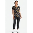 thumbnail image 1 of Winnie The Pooh Women's Graphic Scrub Top, Sizes S-3XL, 1 of 5