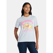 Winnie the Pooh Women's Graphic Tee with Short Sleeves, Sizes XXS-XXL