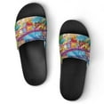 thumbnail image 1 of Winnie The Pooh Womens Mens House Slippers Non-Slip Pool Sliders Shower Shoes Beach Sandals Bathroom Slippers for Summer, 1 of 8