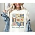 thumbnail image 1 of Winnie The Pooh and Friends Family Trip Summer Vacation Comfort Colors T-Shirt,Blue Jean Color,Size YXS, 1 of 5