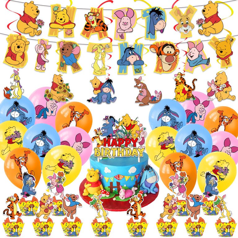 Winnie The Pooh Cake Topper, Cake Decorations, Party Supplies