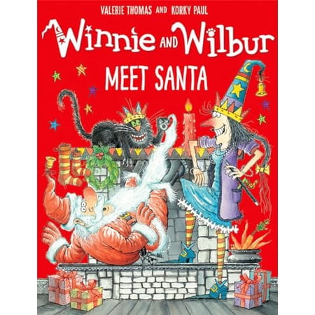 Pre-Owned Winnie & Wilbur Meet Santa (Paperback) 0192747924 9780192747921