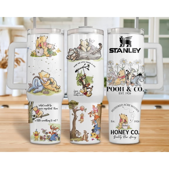Winnie the Bear tumbler 40OZ
