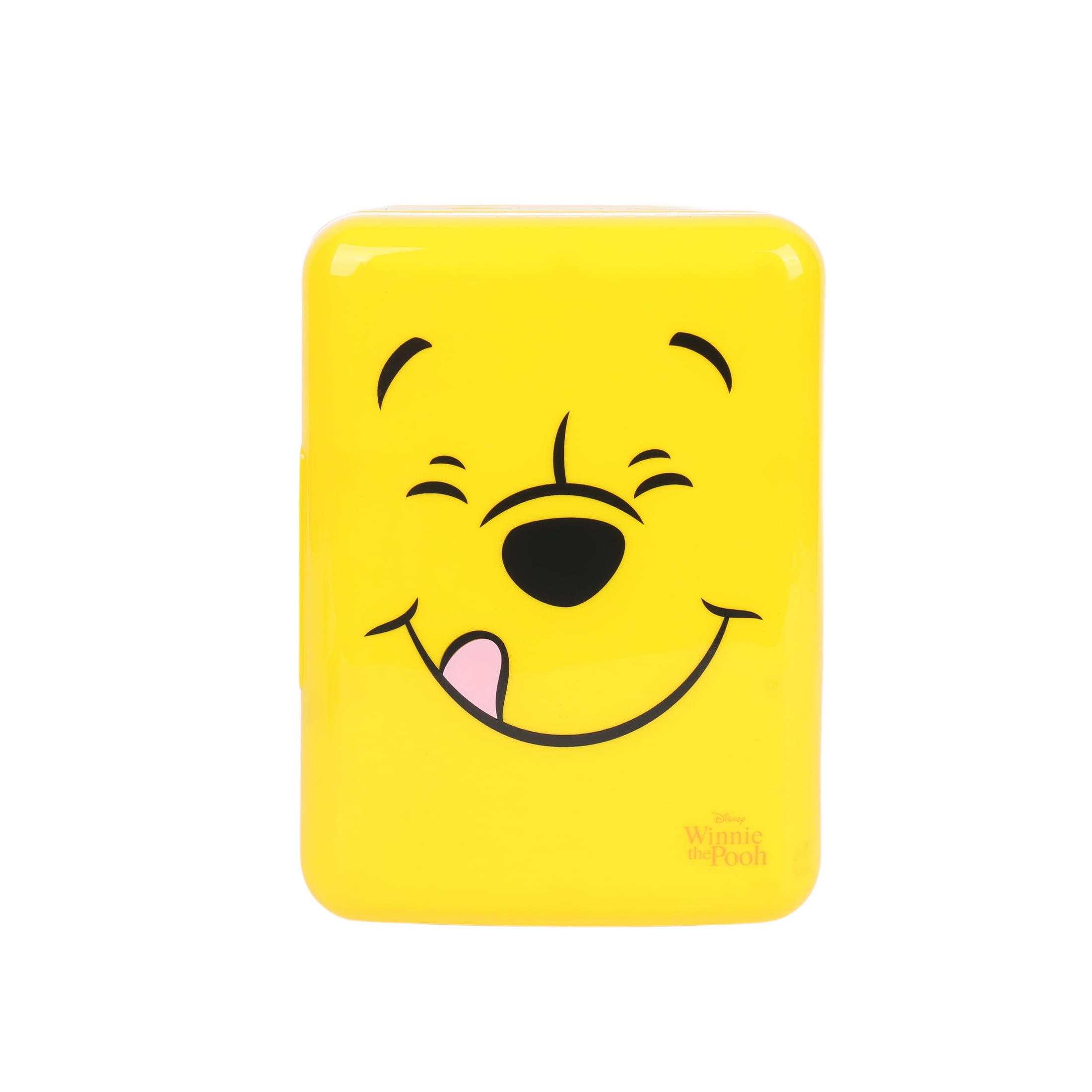 Winnie the Pooh 4L 6-Can Mini Fridge, Yellow
