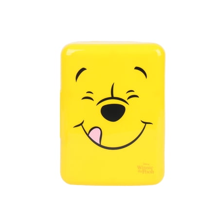 Winnie the Pooh 4L 6-Can Mini Fridge, Yellow