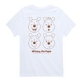 thumbnail image 1 of Winnie the Pooh - All the Faces of Pooh - Toddler And Youth Short Sleeve Graphic T-Shirt, 1 of 4