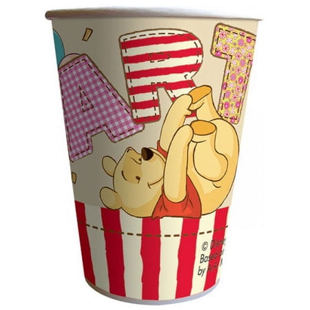 Winnie the Pooh 'Alphabet' 7oz Paper Cups (8ct)
