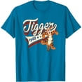 thumbnail image 1 of Winnie the Pooh Americana Tigger Collegiate 1968 Unisex Softstyle T-Shirt for Men Women Kids,Sapphire Color,Size L, 1 of 5