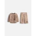 thumbnail image 1 of Winnie the Pooh Baby Boys Fleece Crewneck Sweatshirt and Sweatpants Set, Sizes 0/3M-24M, 1 of 3