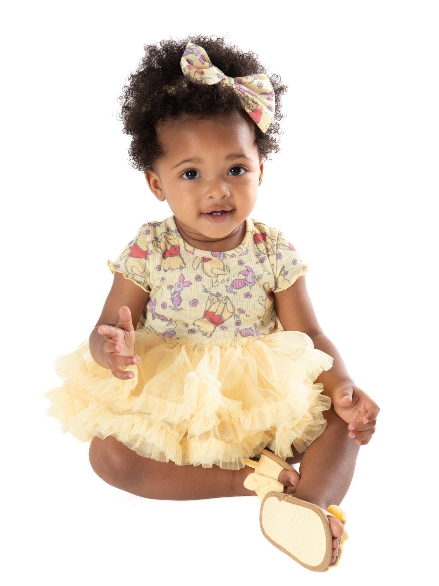 Winnie the Pooh Baby Girl Tutu Set, 2-Piece, Sizes 0-24 Months