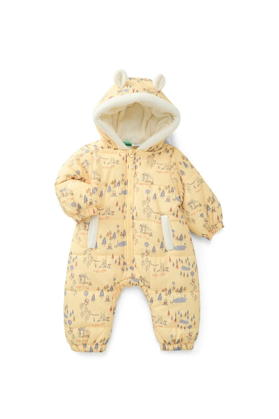 Character Baby Pram with Hood, Sizes 0/3M-12M