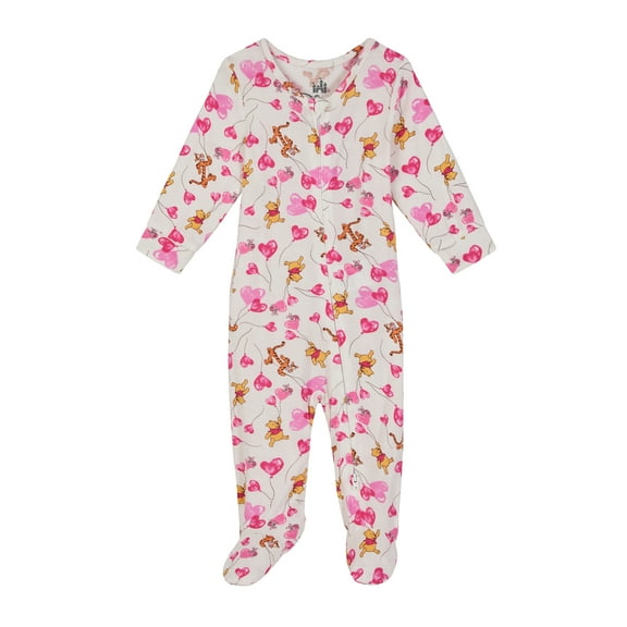 Winnie the Pooh Baby One-Piece Footed Blanket Sleeper, Sizes NB-9M