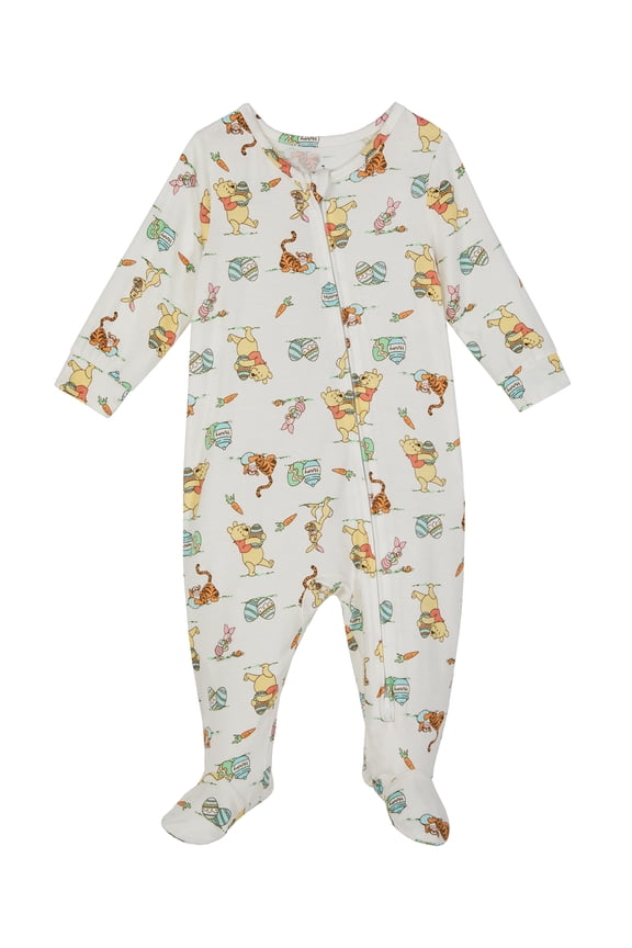 Winnie the Pooh Baby One-Piece Footed Blanket Sleeper, Sizes NB-9M