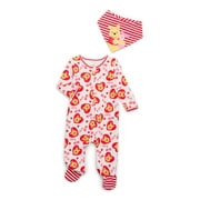LICENSE Sweethearts Baby Valentine's Day Layette Gift Set, 2-Piece, Sizes Newborn-6/9 Months
