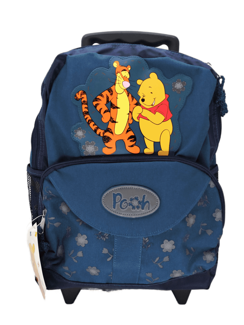 Winnie the Pooh by Disney Kids Rolling Backpack, Blue - Walmart.com
