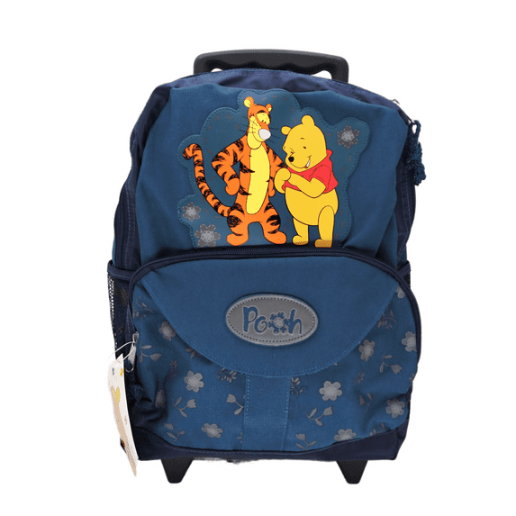 Winnie the Pooh by Disney Kids Rolling Backpack, Blue