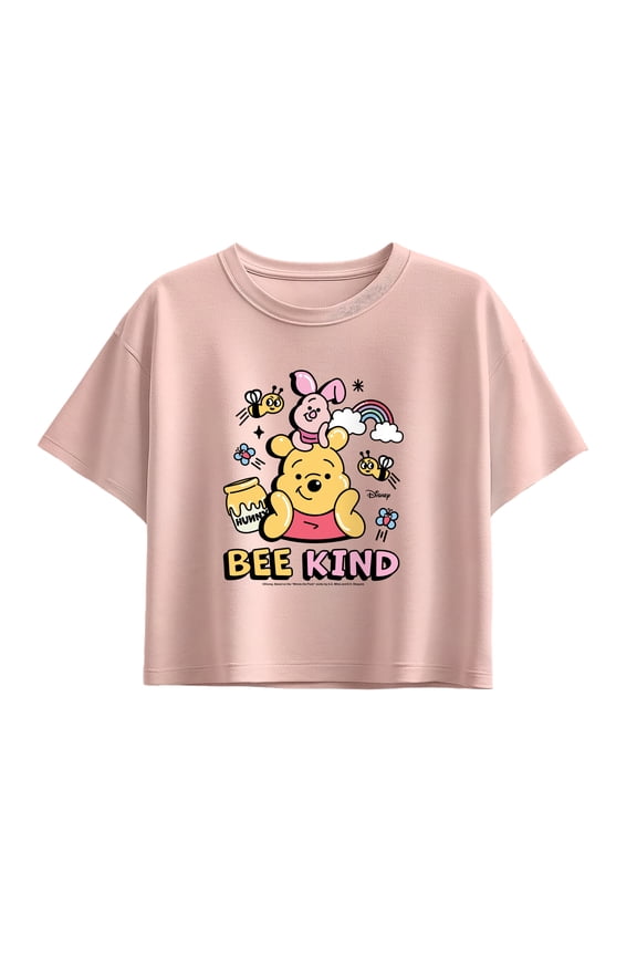 - Bee Kind - Youth Girls Boxy T-Shirt
