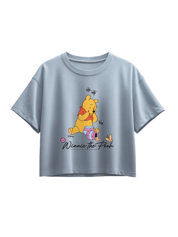 - Bees and Honey Girls' Short Sleeve Boxy Graphic T-Shirt