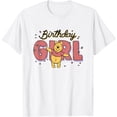 thumbnail image 1 of Winnie the Pooh Birthday Girl Buzzing Bees Unisex Softstyle T-Shirt for Men Women Kids, 1 of 5