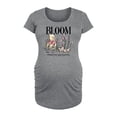 thumbnail image 1 of Winnie the Pooh - Bloom Where You Are Planted - Women's Maternity Scoop Neck Graphic T-Shirt, 1 of 4