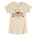 thumbnail image 1 of Winnie the Pooh - Blowing Dandelion - Youth Girls Fitted Short Sleeve T-Shirt, 1 of 4