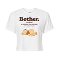 thumbnail image 1 of Winnie the Pooh - Bother Definition - Juniors Cropped Graphic T-Shirt, 1 of 4