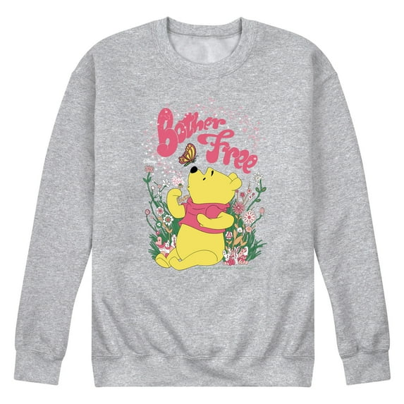 Winnie the Pooh - Bother Free - Men's Crew Fleece Sweatshirt