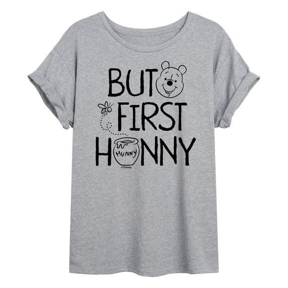 Winnie the Pooh - But First Honey - Women's Oversized T-Shirt