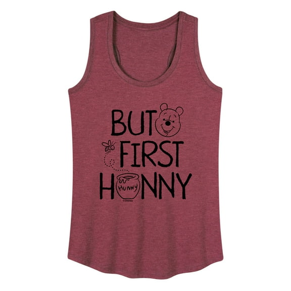 Winnie the Pooh - But First Honey - Women's Racerback Tank Top